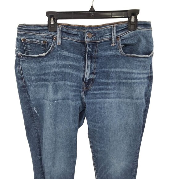 Lucky Brand Men's  Deim Jeans Blue Size 38x32 Straight Leg, Classic - Picture 5 of 10